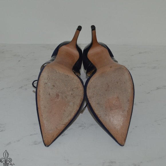 💙Jimmy Choo Navy Vanessa Heels💙 - Picture 8 of 13